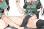 【悲報】マンコさん、風が少し吹いただけでオマンコ丸見えになる変態服を着てしまう（画像あり）