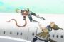 【Fate/Apocrypha】21話感想 旅客機の上で決闘とか、アニメでしか拝めない状況だわな