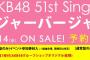 AKB48 51stシングル「ジャーバージャ」劇場盤 再販2次完売状況まとめ！！（握手会）【AKB48/SKE48/NMB48/HKT48/NGT48/STU48/チーム8】