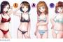 【画像】お前らどの女体が好き？