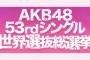 【速報】第10回世界選抜総選挙記念枠：20名（81位～100位）