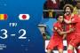 【速報】試合終了!!日本代表、ベルギーに敗れる!!!“よくやった”[2-3]