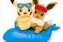 《ポケモンセンター》ぬいぐるみ「シーズンピカチュウ&イーブイ 夏」予約開始！ホエルオーのフロートに乗って、大はしゃぎ