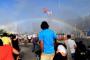【悲報】トルコのLGBTパレードを放水銃で弾圧しようとしたトルコ警察さん、巨大な虹を出現させてしまう 	