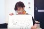 画像　橋本環奈さんの描いた今年の干支･猪が大評判！！