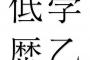 低学歴に税金を使って教育する根拠ってなんや？