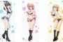 《俺ガイル》等身大タペストリー「雪乃」「結衣」「いろは」のスクールガールver予約開始！！！