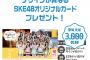 ぐるリップあいちフリーきっぷご購入者限定でSKE48オリジナルカードをプレゼント！