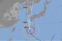 台風10号の各国予想進路　韓国気象庁だけ日本上陸コース