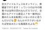 有識者「無観客でフェスやりますっていうのは当然の流れなんだろうけど、アイドル数百人を一箇所に集めたら本末転倒じゃないのか」