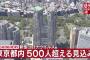 【11/19】今日の東京都内の新型コロナ感染者が500人超える見込み　過去最多を更新