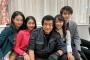 【朗報】藤岡弘、さんの家族、遺伝子が強すぎる