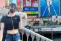 【画像】美少女さん、とんでもない格好で大阪の街を歩いてしまう…