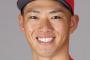 C-中村奨成.364（44-16）3打点　出塁率.417 OPS.894
