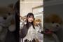 大沼晶保 武元唯衣 さんかくに 武元ポム しかくにでスリーショットInstagram 櫻坂46