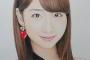 【AKB48/NGT48】色鉛筆画家森千広が描いた、柏木由紀の色鉛筆画が素晴らしい！！