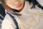 SKE48松村香織が都内某所で写真集の手売りをする模様