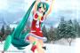 サンタミクさんはホワイトクリスマスらしい