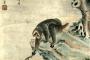 【新年】 韓国で出世－魔除けを象徴する吉祥の動物＝猿