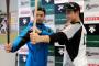 画像　ロッテ平沢、イチローと対面
