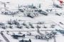 雪化粧に染まったロシア空軍のモニノ空軍博物館、戦闘機から輸送機まで多くの航空機を所有！