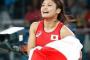 レスリング女子58キロ級決勝、伊調馨（32）が3-2でワレリア・コブロワゾロボワを大逆転で破り金メダル獲得 … 女子個人種目の4大会連続金メダルは五輪史上初