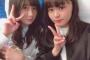 SKE48市野成美と江籠裕奈の白黒短文・・・