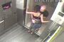 【防犯カメラ映像】この間に一体何が！？エレベーターで男にお持ち帰りされてしまった女性、戻ってきた時の様子に・・・