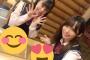 SKE48松村香織&竹内彩姫と高柳明音&高木由麻奈がラーメンwalkerの撮影！