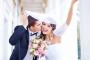 「おっ、結婚式やってるな。よっしゃ、盛り上げたろ！ピースピース✌」 	
