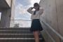 SKE48森平莉子がセーラ服からお腹をちょい見せ！！！
