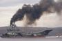 ロシア海軍唯一の空母「アドミラル・クズネツォフ」で艦内火災…ムルマンスク造船場で改造作業中！