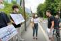 【韓国系】スイスの僑民たち、ローザンヌのIOC前で東京オリンピック独島表記の抗議集会