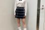【朗報】元SDN48芹那さん（37）、ミニスカ女子高校制服姿を公開