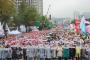 【韓国】ユン政権退陣ろうそく集会、数万人が参加