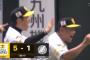 廣池、山川に満塁ホームラン被弾