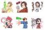 続々登場！「食戟のソーマ」「ヘタリア The World Twinkle」「茅原実里2」LINEスタンプ配信開始ッ！