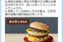 マクドナルドが“実物と広告の違い”に言及　「使用してる材料とその分量は同じ」