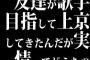 友達が歌手目指して上京してきたんだが実情ってどうなの？