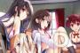 『冴えカノ』深崎暮人氏描き下ろしタペストリーイラスト完成！半裸姿の女子勢たまらない