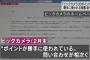 ビックカメラのポイント不正使用の被害相次ぐ