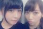 【欅坂46】久々すぎる長濱ねると佐藤詩織の2ショット！一足先に対面したねるとひらがなメンバーのこれからが楽しみだな