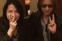 YOSHIKIとhydeの2ショット