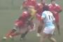 【恐怖】女性レフェリーに背後から強烈タックルをぶちかましたラグビー選手の末路・・・（動画あり）