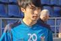 【サッカー】柴崎岳（２４）チームメートとボールを蹴り合う