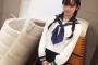 【画像】安達祐実(35)セーラー服姿を披露www