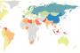 日本人の平均歩数は？世界の平均歩数を表した地図（海外の反応）