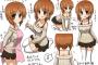 《ガルパン》みほってまほ姉と違ってファッションセンスありそうだよな