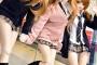 【画像】3人で横に広がって歩く女子高生が邪魔ｗｗｗｗｗｗｗｗｗｗｗｗｗｗ