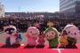 すごい人数が集まる！！！SKE48青木詩織 、松村香織 、福士奈央が参加した「ニッポン全国鍋グランプリ」